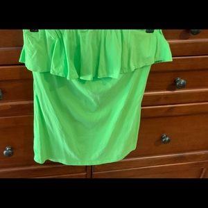 Lily Pulitzer tube top blouse